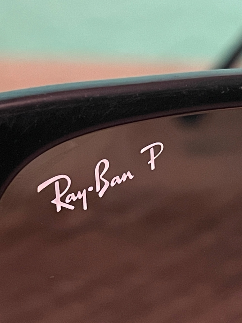 Ray-Ban Black and Gold Clubmaster Polarized Sunglasses for Women - Picture 2 of 9